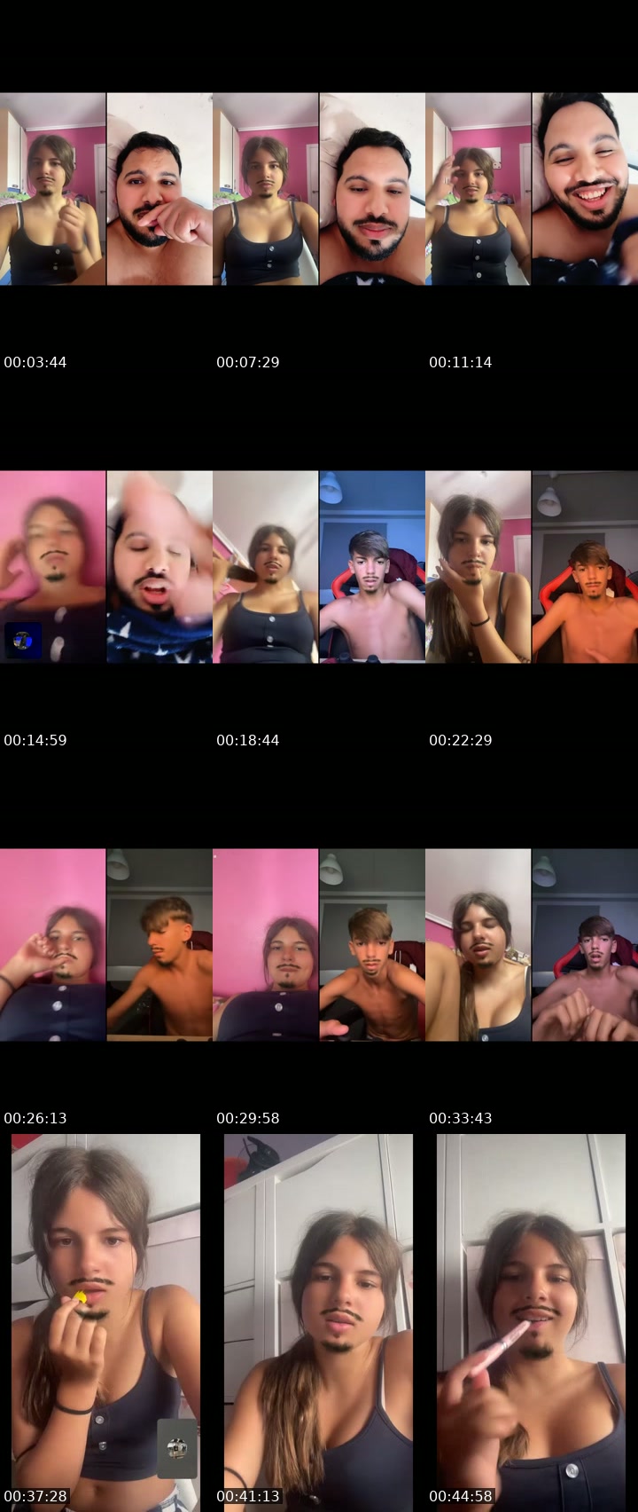 TikTok live: El trío by @yaiza.010