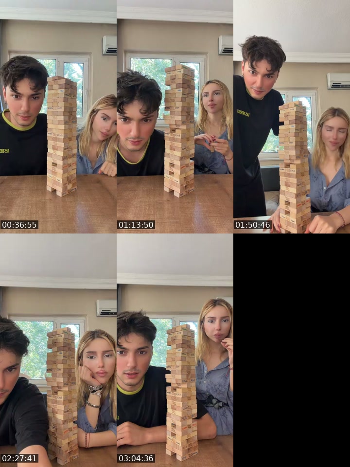 Turkey TikTok live: JENGA İMPARATORLUĞU by @visneli.biber