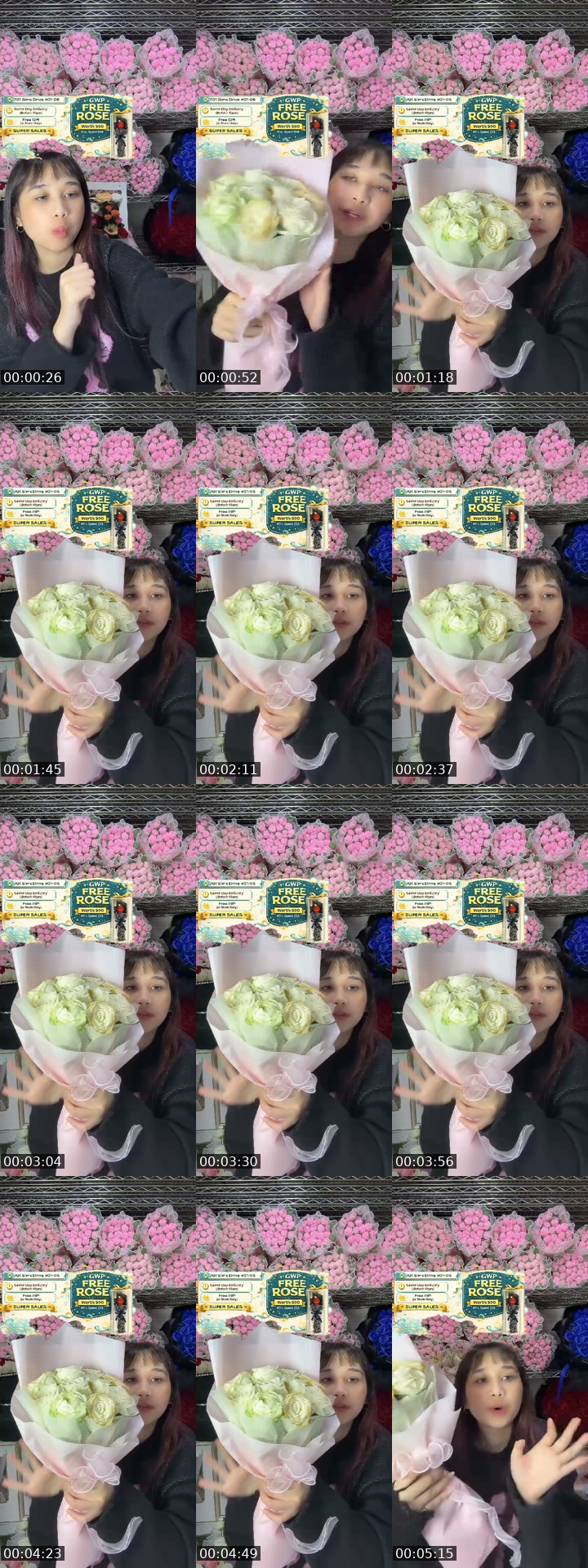 @flowershopsg TikTok live from 2026-07-08