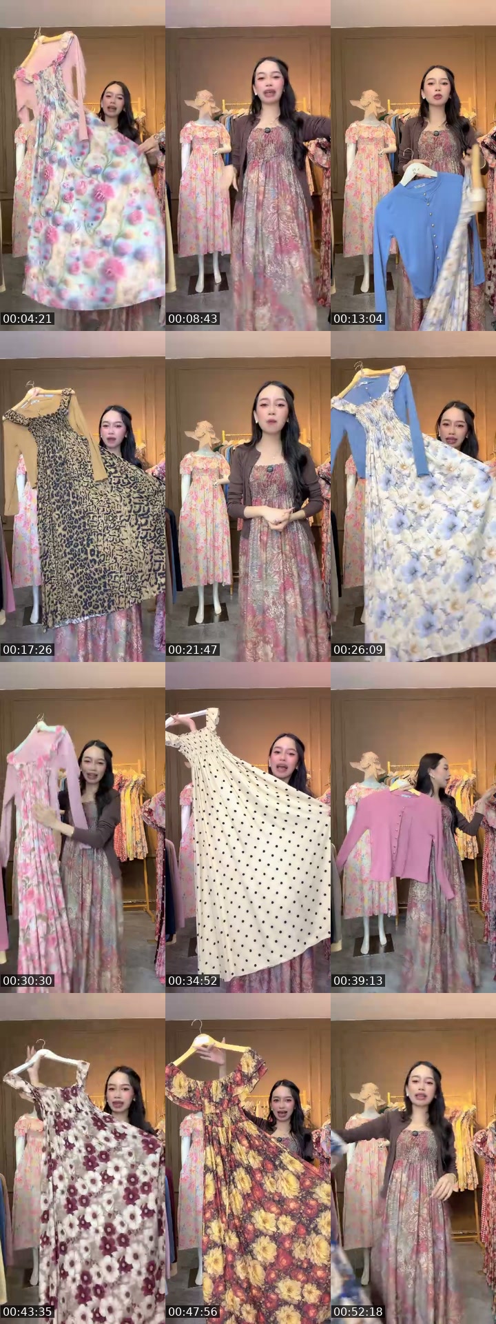 TikTok live: Marion long dress by @sirrin_girls