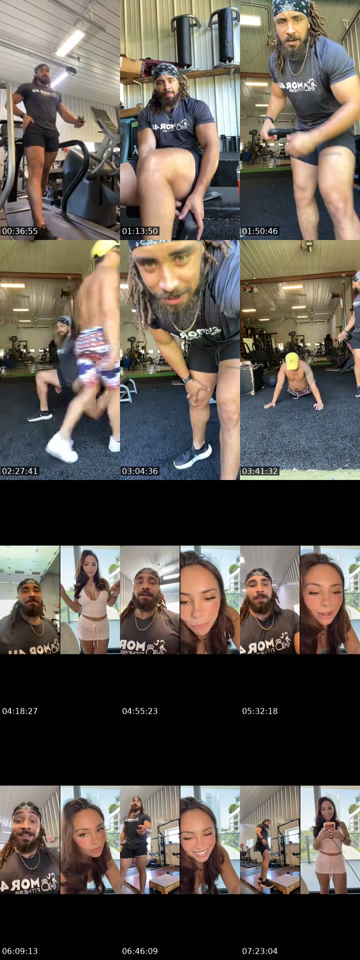 TikTok live: Leg Day!!! by @mor4u_heem
