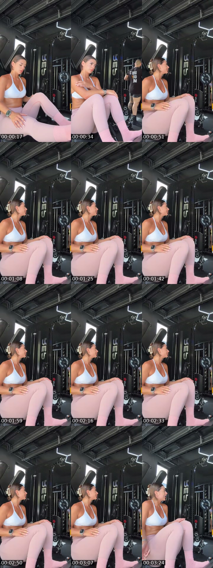 TikTok live: Come workout w meeee by @haleyespinoza5