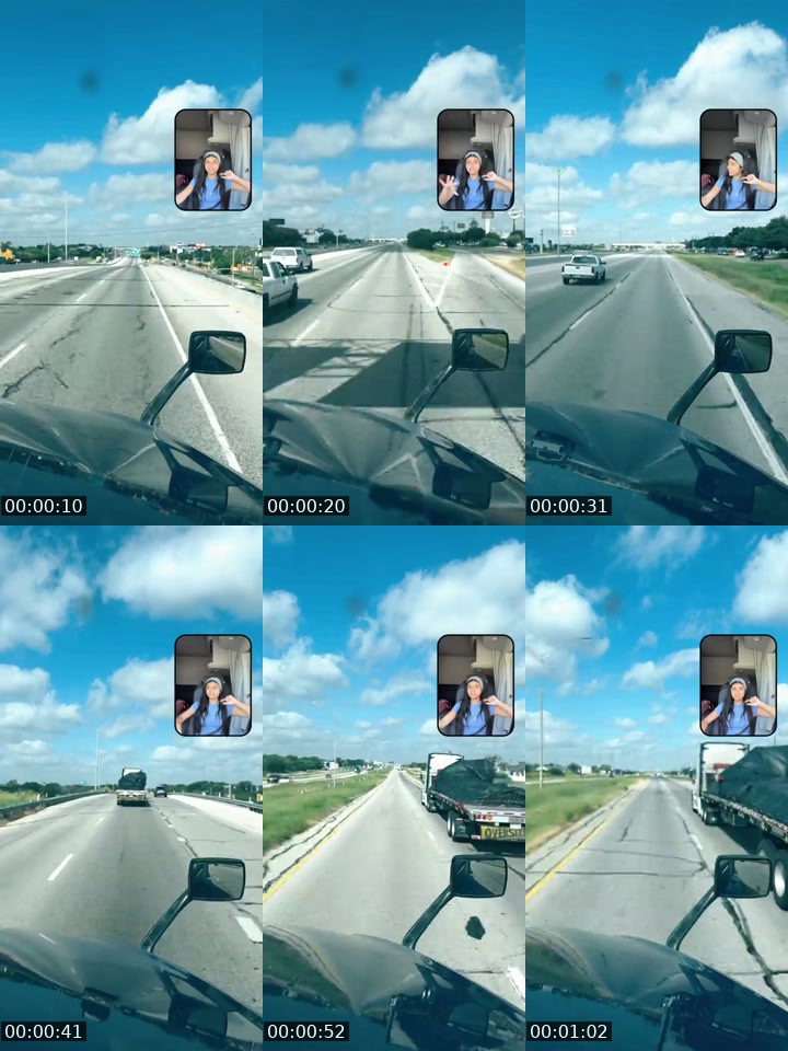 TikTok live: Passenger Pov🚛🩷 by @yin6863