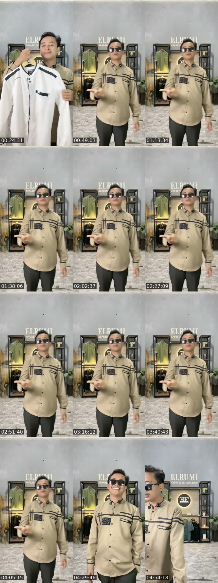 TikTok live: Promo baju koko pria by @elrumi_apparel_official