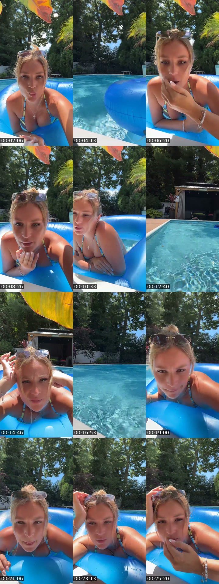 TikTok live: come swim with me by @tayweezyy
