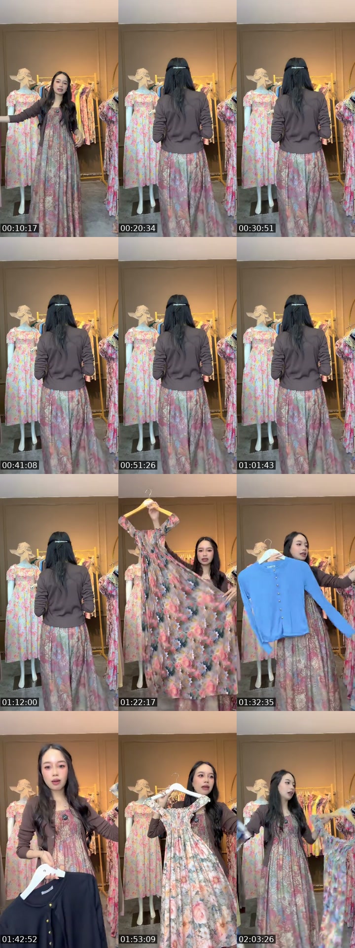 TikTok live: Marion long dress by @sirrin_girls