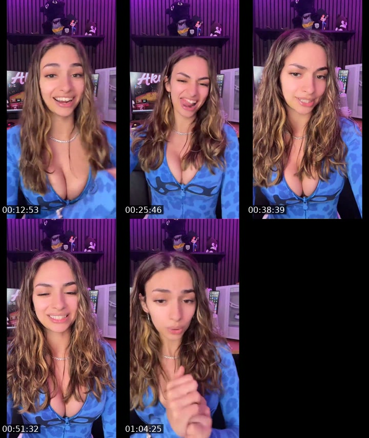 TikTok live: HAIII💙 by @akiryaxoxo