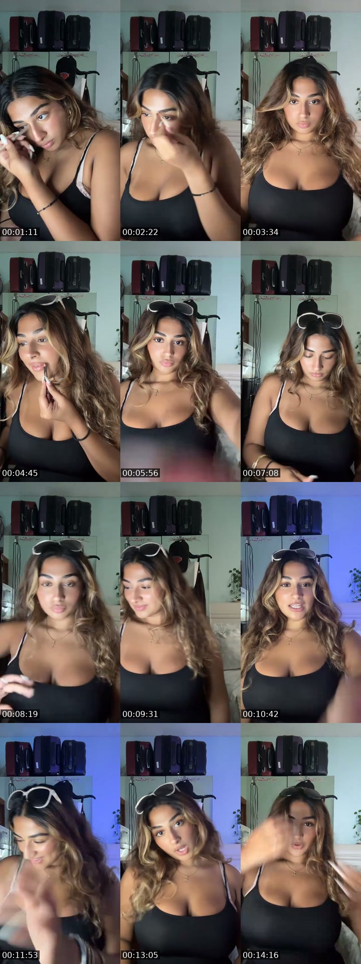 TikTok live: grwm 🥸 by @goldglittertiger