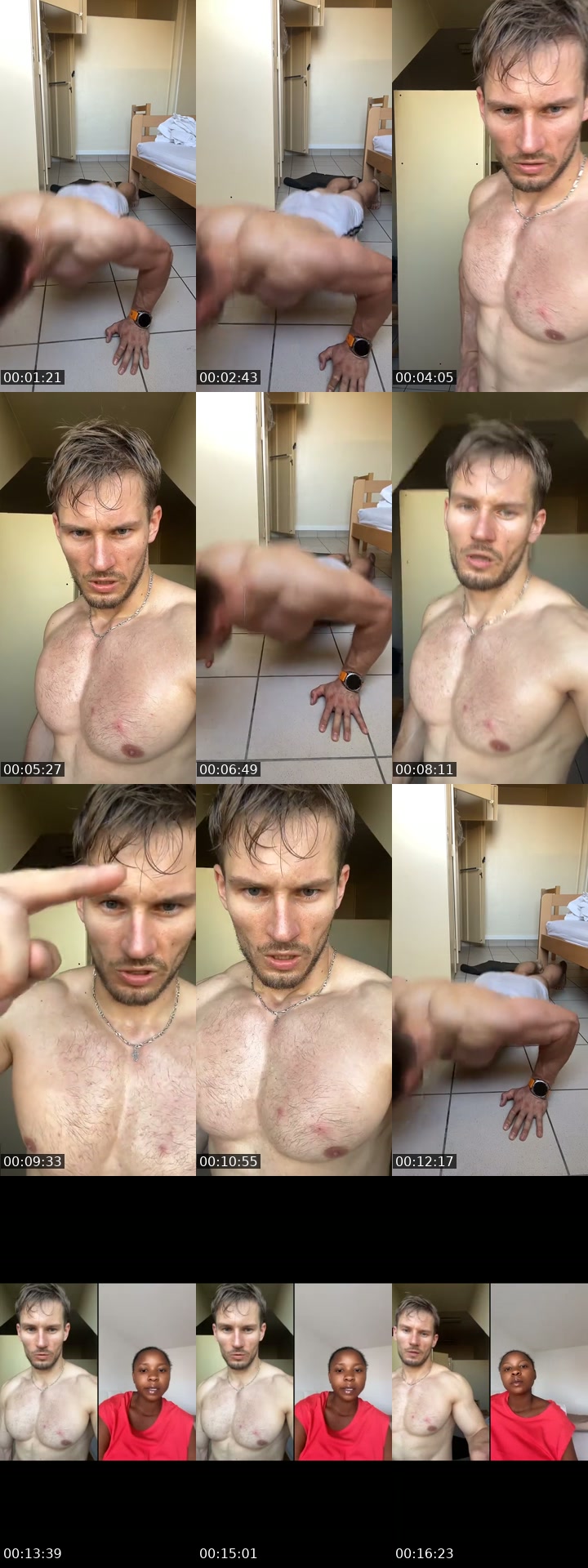 TikTok live: Ready for the show ?🥵🔥 by @laudace_fit