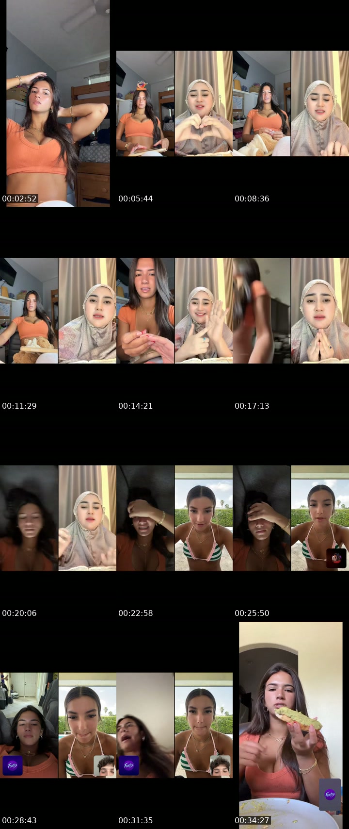 TikTok live: chill with me RN by @mariatenielsen