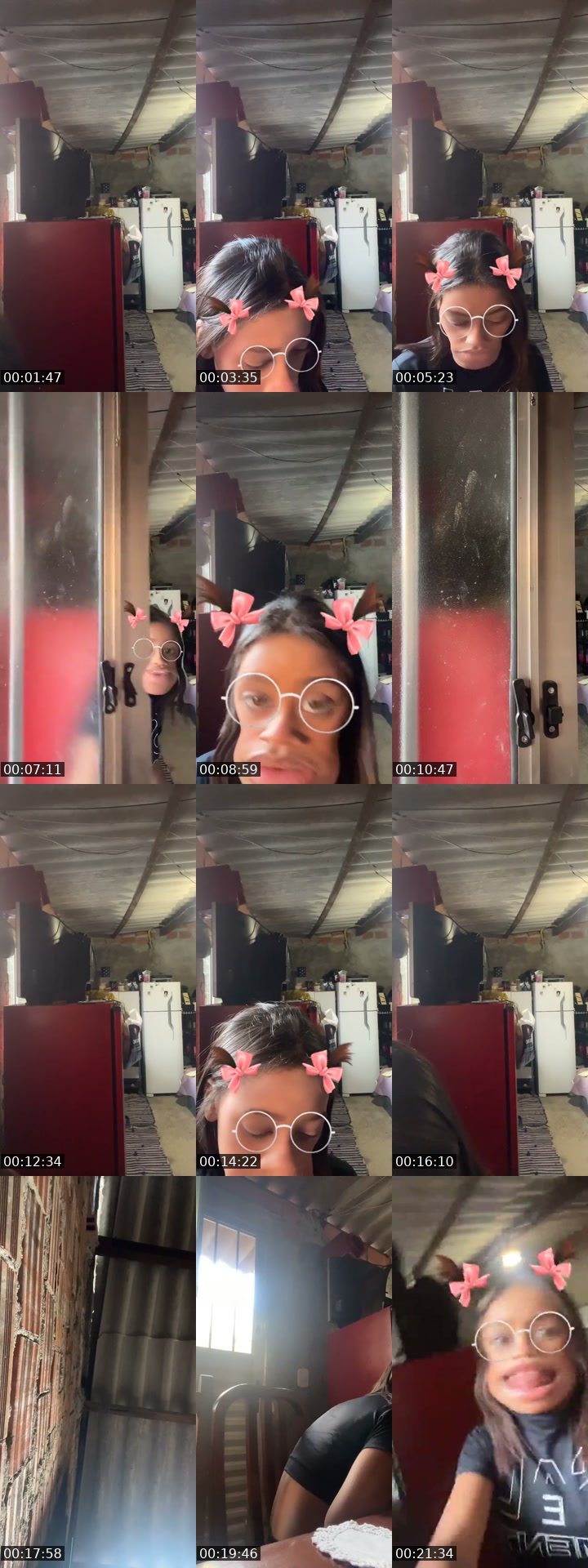 TikTok live: Se arrumando! by @desativada__16k
