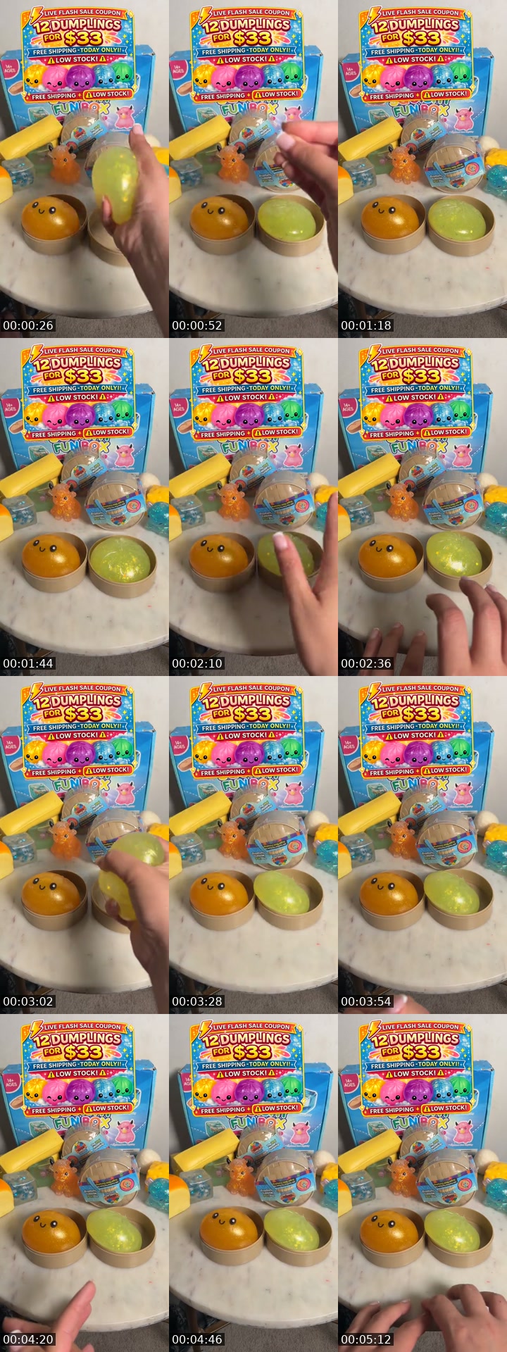 TikTok live: Squishy Mania!! by @tiktokfindsbybeauty