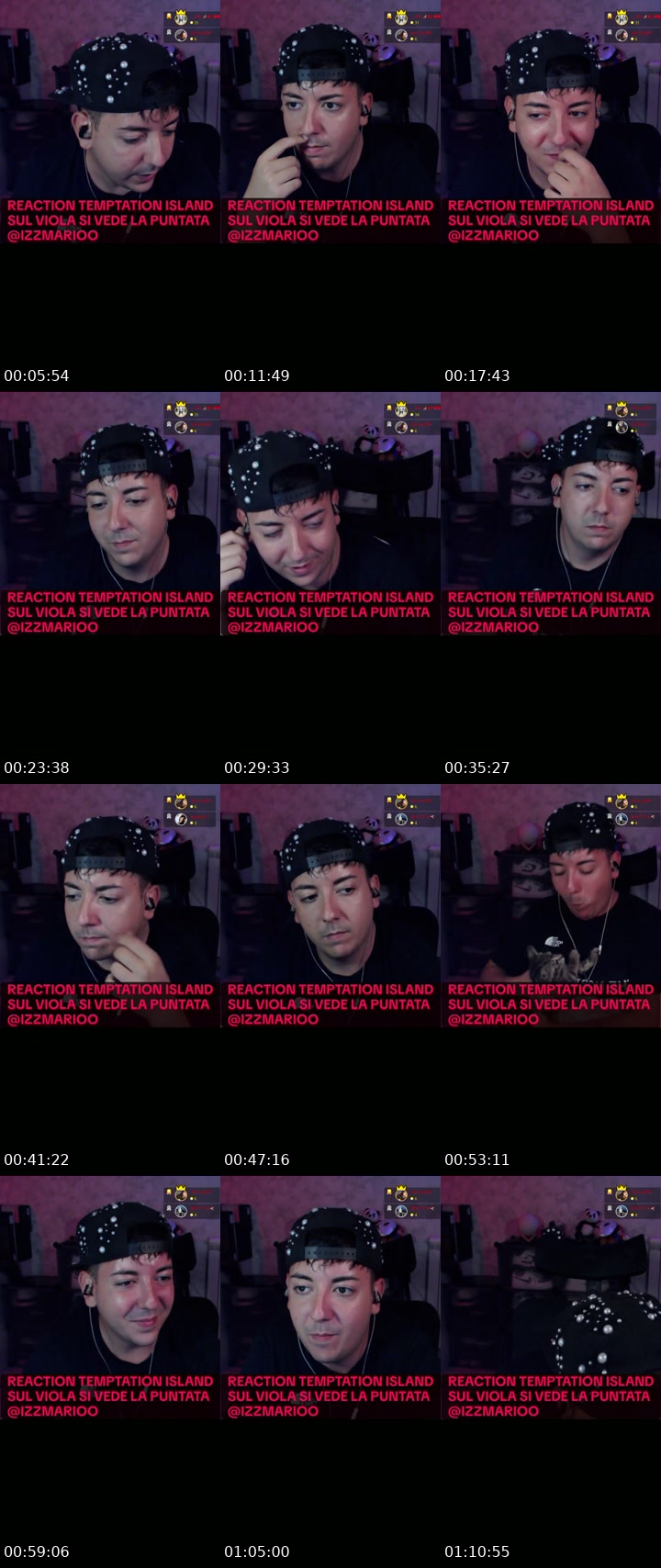 Italy TikTok live: REACTION TEMPTATION ISLAND by @izzmarioo