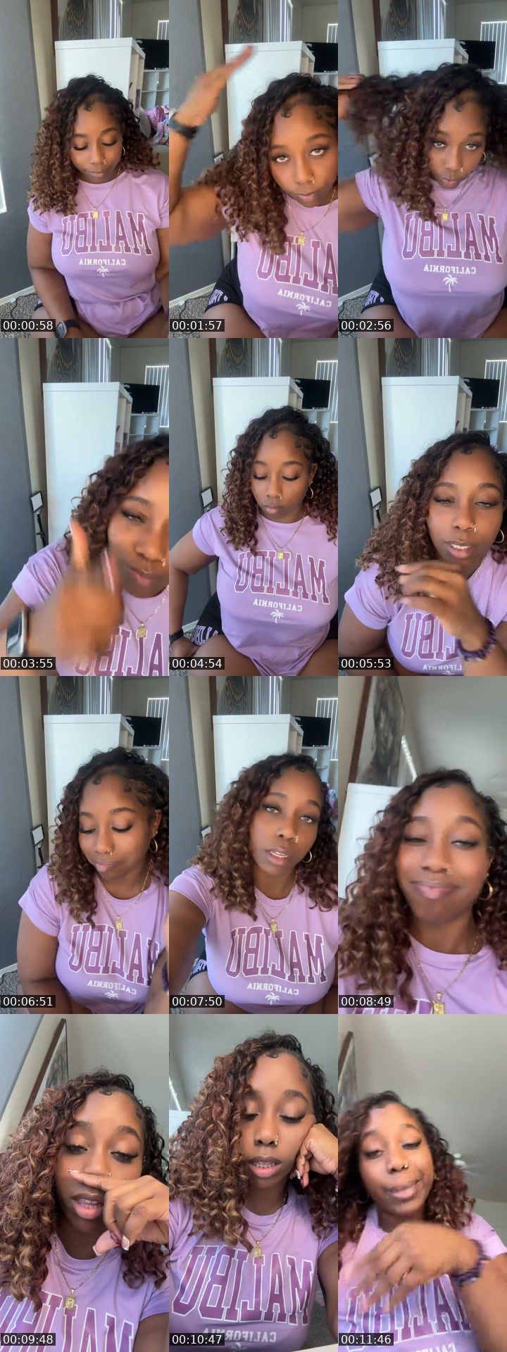 TikTok live: Vibin wit Dee♍️💜 by @justcallmeedee