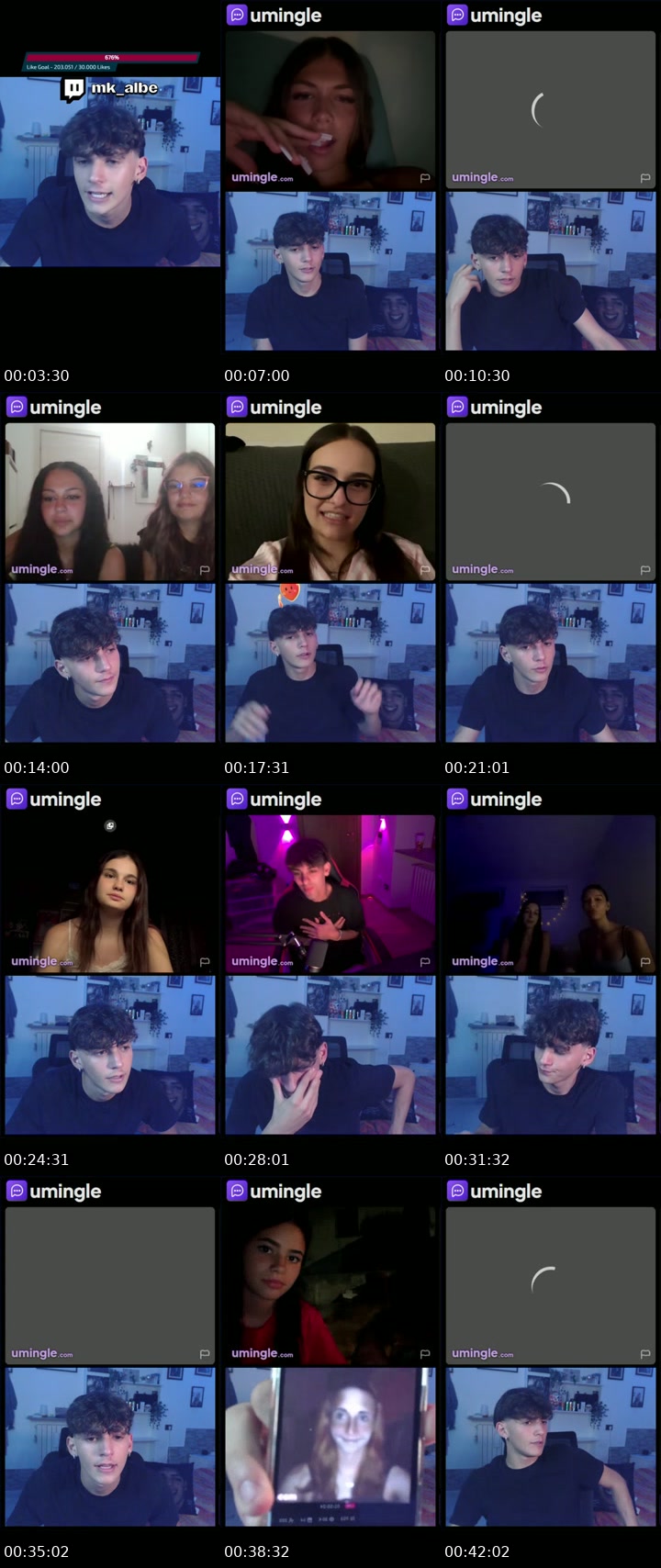 TikTok live: Ti ha rizzato by @mk_albe
