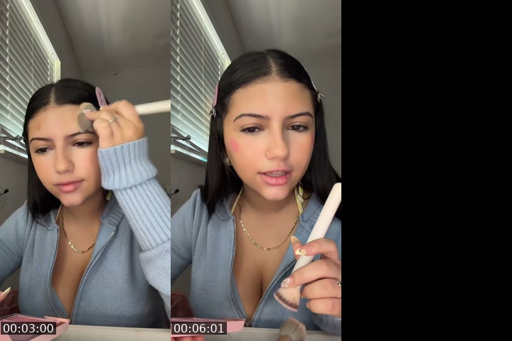 TikTok live: grwm by @carelesschanell