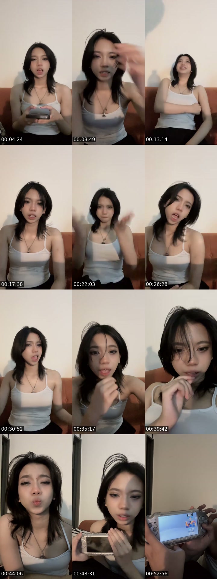 TikTok live: grwm by @glassheartnana