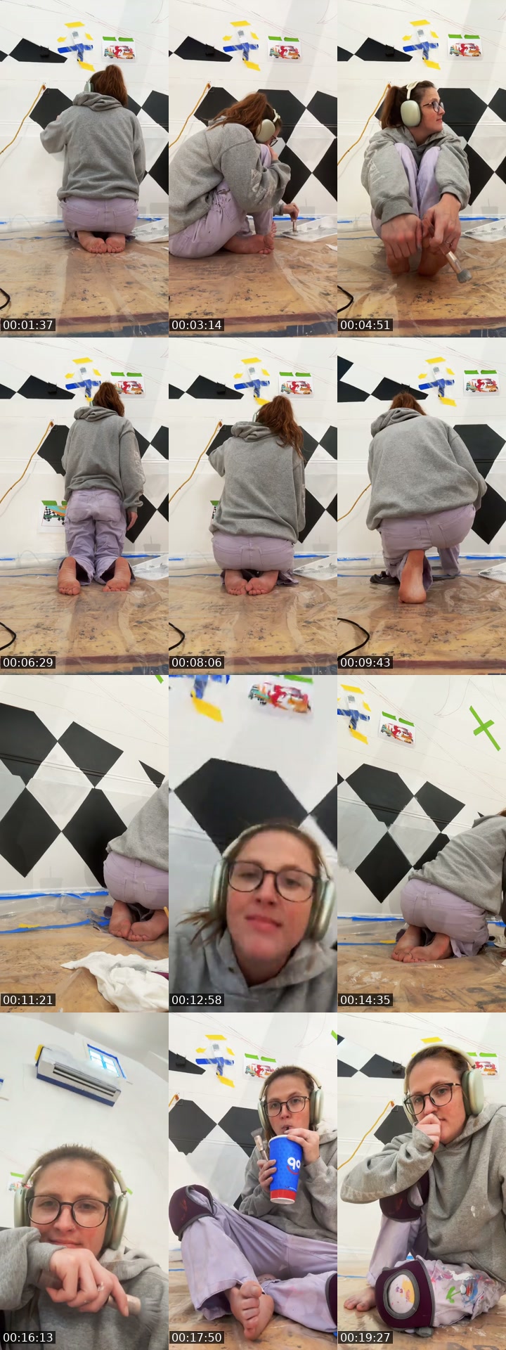 TikTok live: Painting! Come hang out! by @artbyshannon3