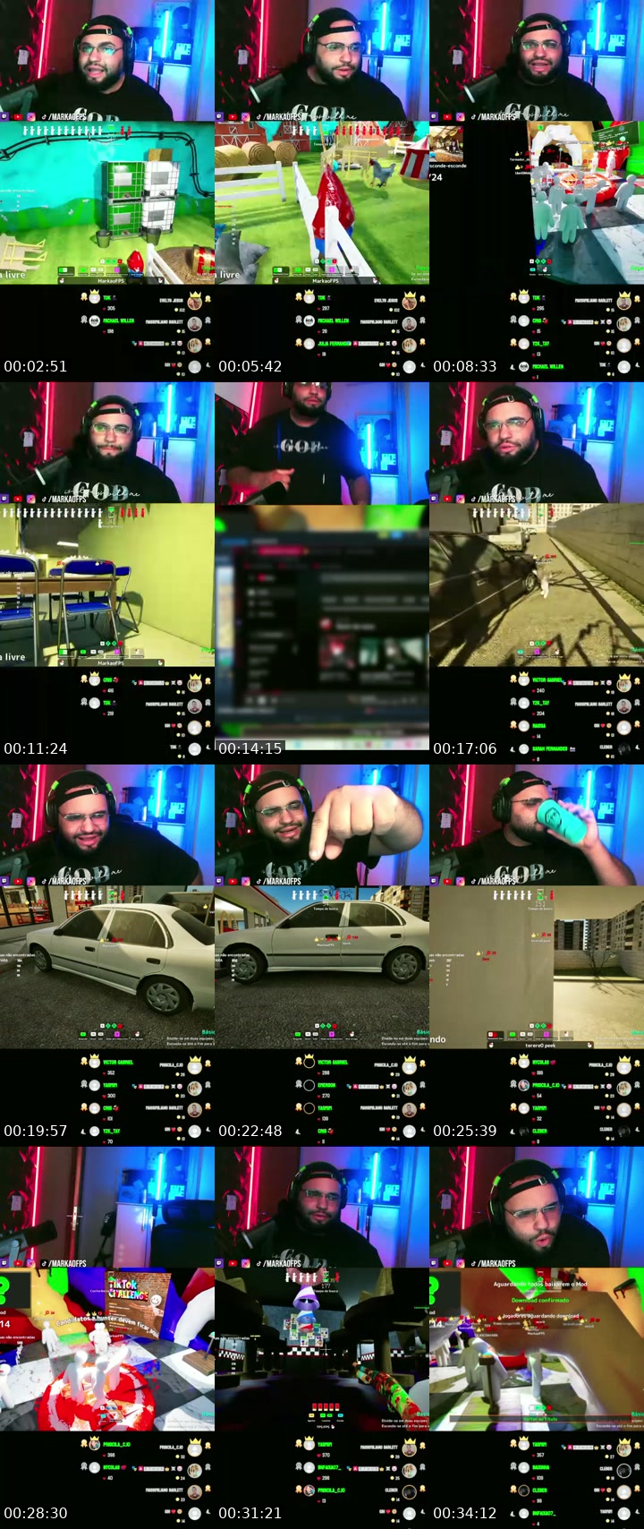Brazil TikTok live: BRASIL X NORUEGA by @markaofps