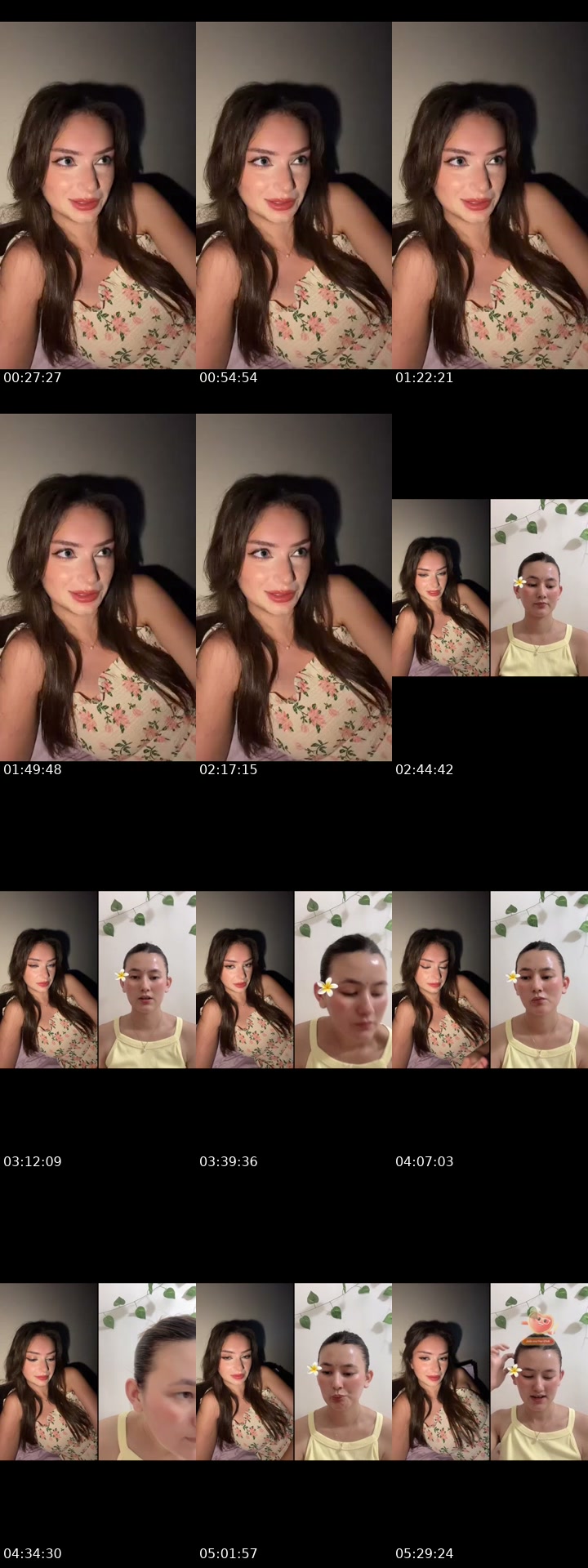 TikTok live: TALENT SHOW OF ONE by @isabellmoi