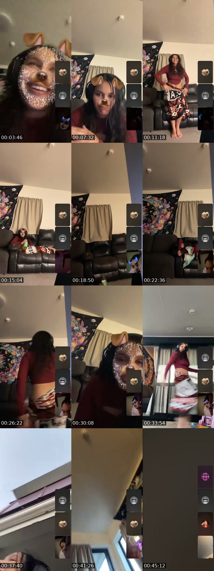 TikTok live: ❤️🌺 by @itsmazzzxo