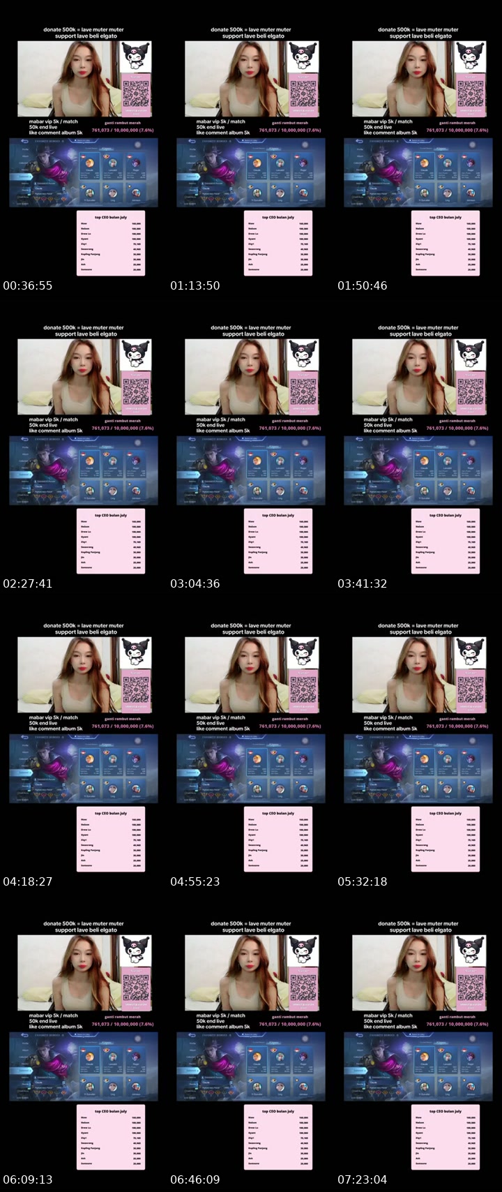 TikTok live: support streamer kecil by @lovesoleil_