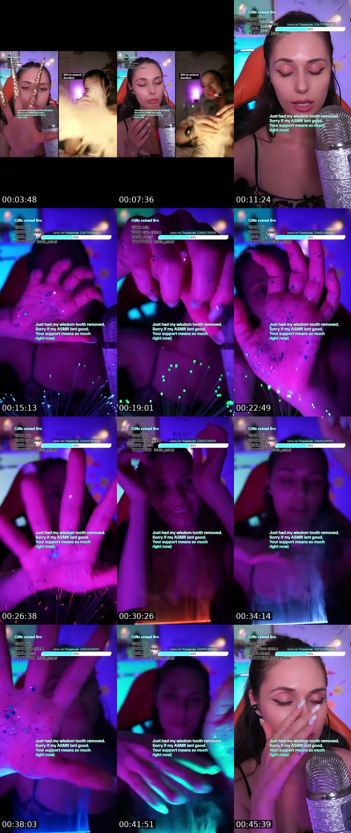 TikTok live: Breathe.listen.stay.ASMR 🤗 by @leyla_asmr5