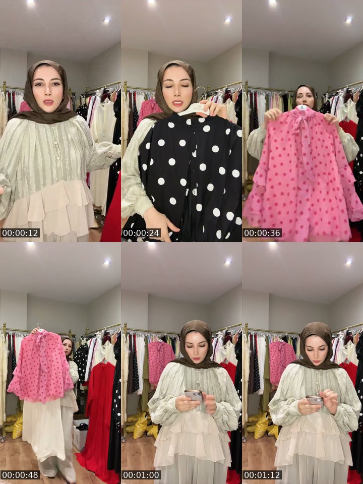 TikTok live: Yeni ciciler 🌸 by @ahengibutiikk
