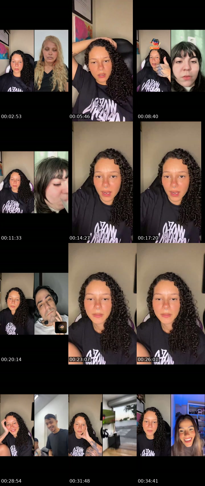 Brazil TikTok live: Vem cá conversar um pouco by @solara.cris