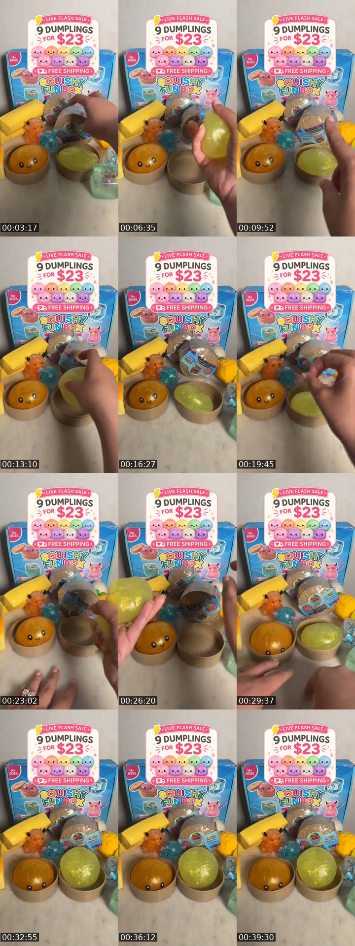 TikTok live: Squishy Mania!! by @tiktokfindsbybeauty