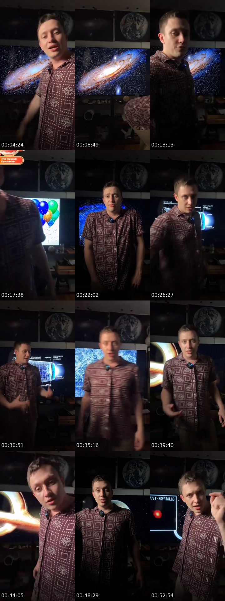 TikTok live: Astrophysik und Universum by @3minutenwissen