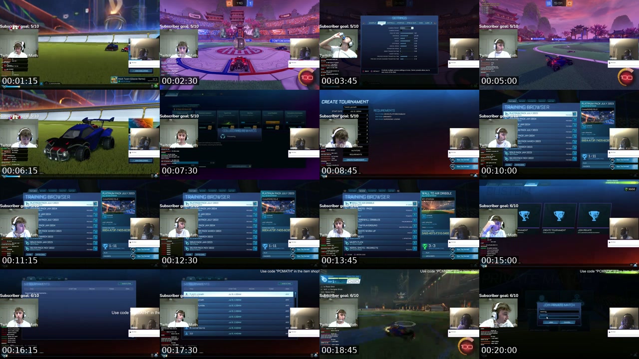 TikTok live: 1v1'ing my subs until I lose — by @mattandethann