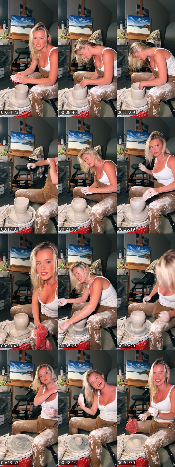TikTok live: Pottery and Yappin by @lizzie25k