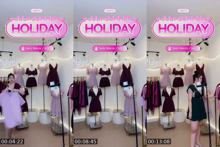 TikTok live: HARGA AMBYAR SEBENTAR AJA🔥‼️ by @qigerie