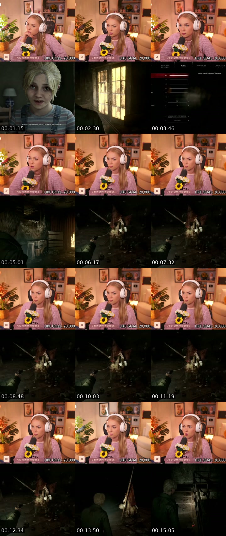TikTok live: finishing silent hill 2 remake by @autumntwitch