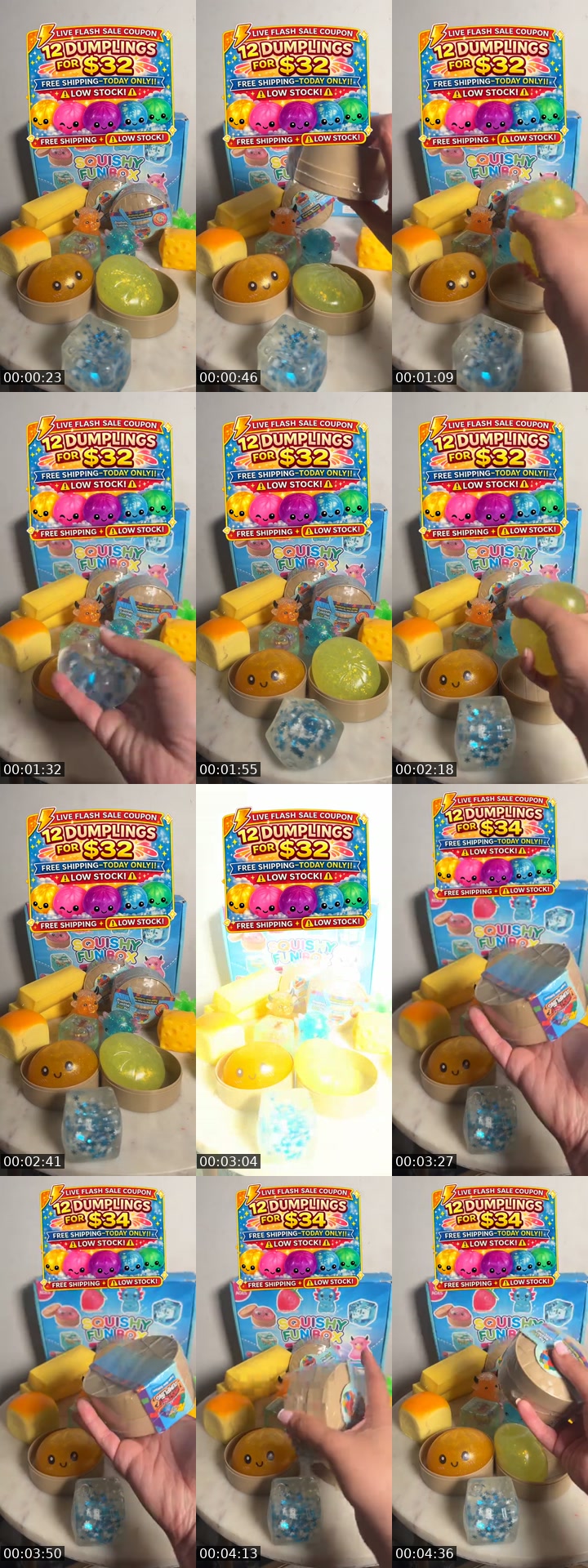 TikTok live: Squishy Mania!! by @tiktokfindsbybeauty