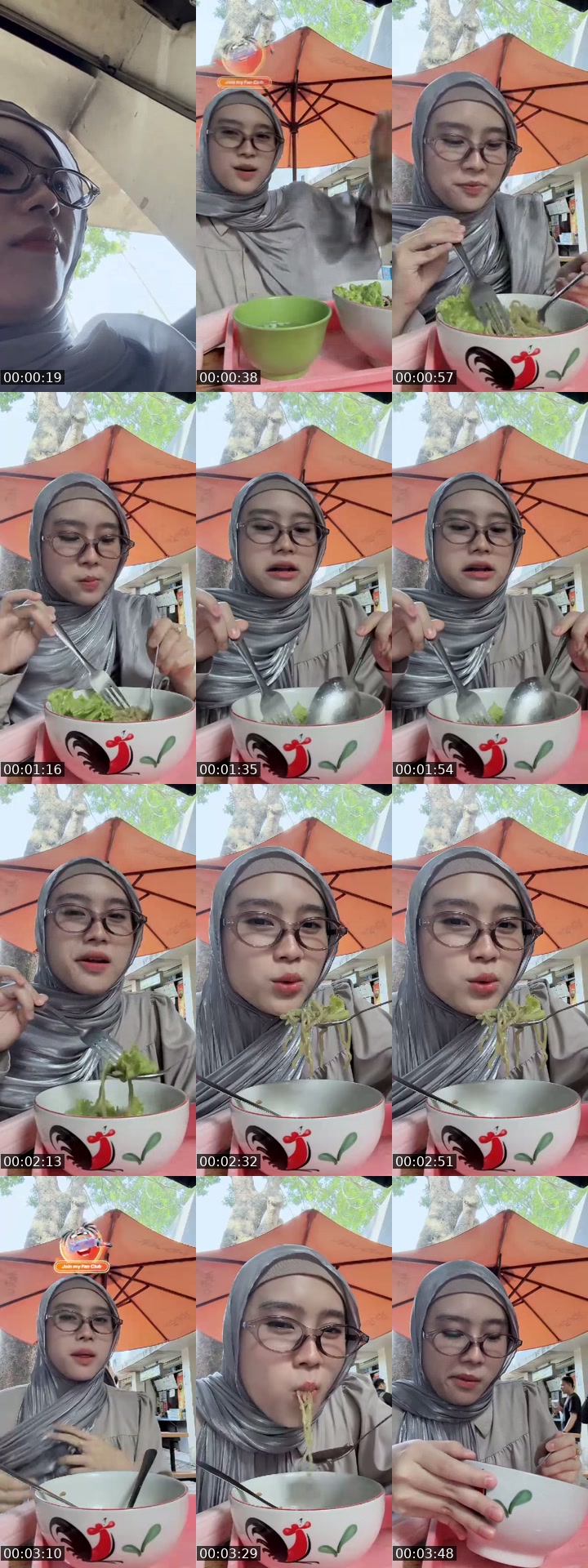 TikTok live: Nungguin mie ayam by @itsbutterfai