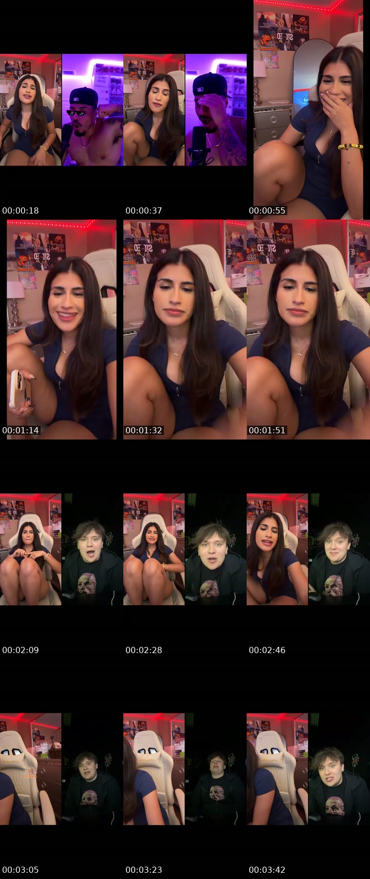 TikTok live: talk to me? by @sillyashx