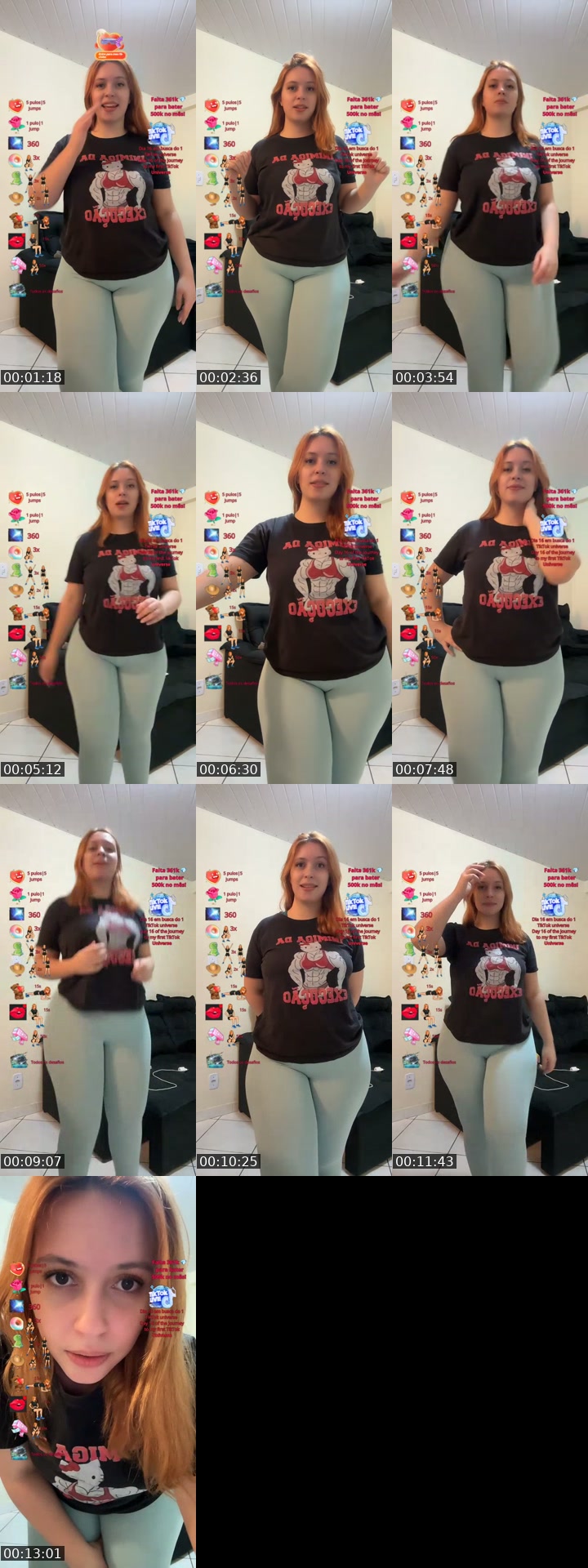 TikTok live: Light up the gallery ? ✨🧡 by @nayaralouback_
