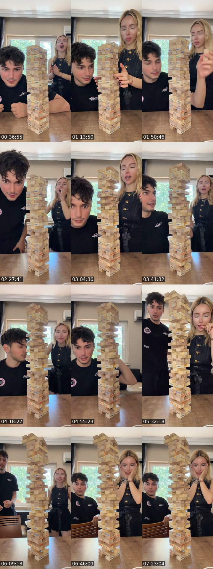Turkey TikTok live: CEZALI JENGA by @visneli.biber
