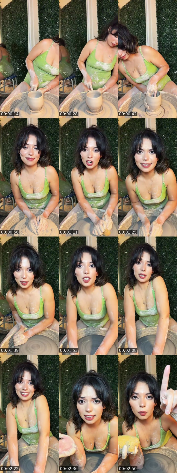 TikTok live: Playing with mud ❤️ by @spepydoes