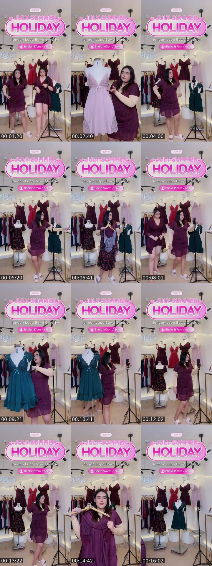 TikTok live: DISKON JULY AMBYAR🥰 by @qigerie