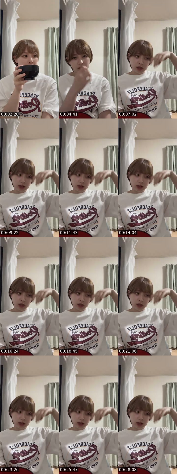 Past TikTok live: ごはん食べよー by @hana_jokimiru