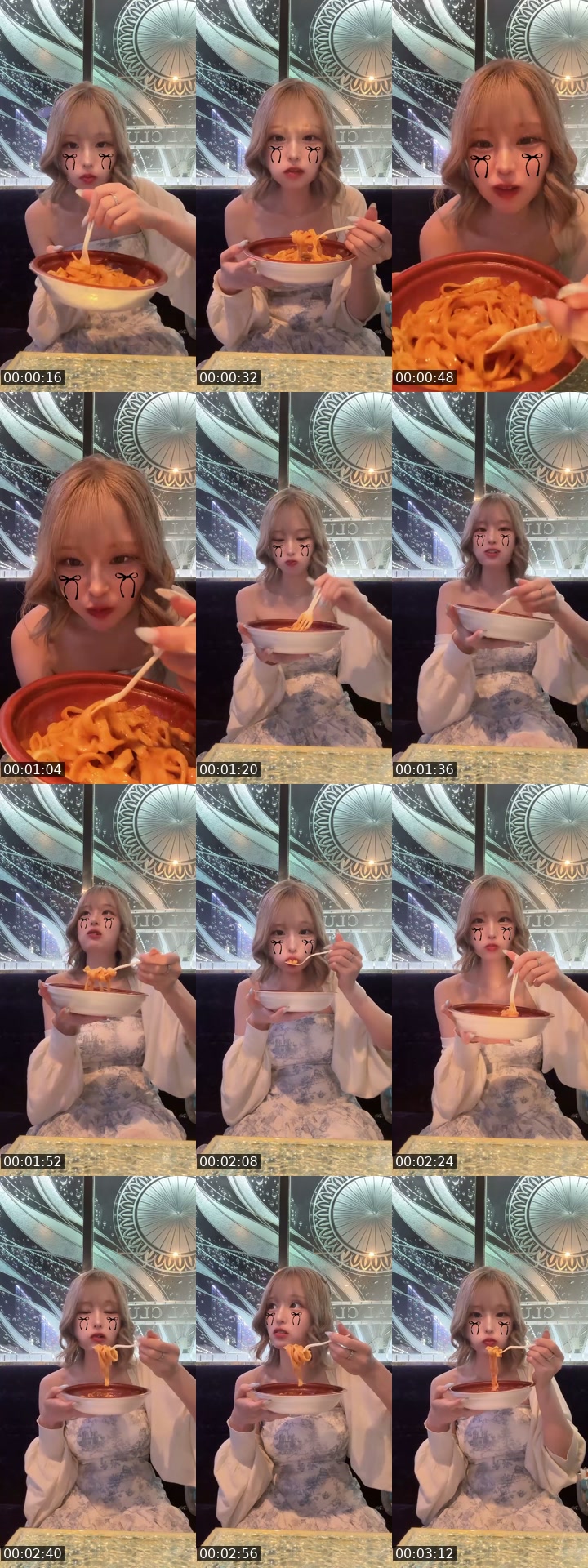 TikTok live: 営業前ご飯たいむ by @matsuri_crystalclub