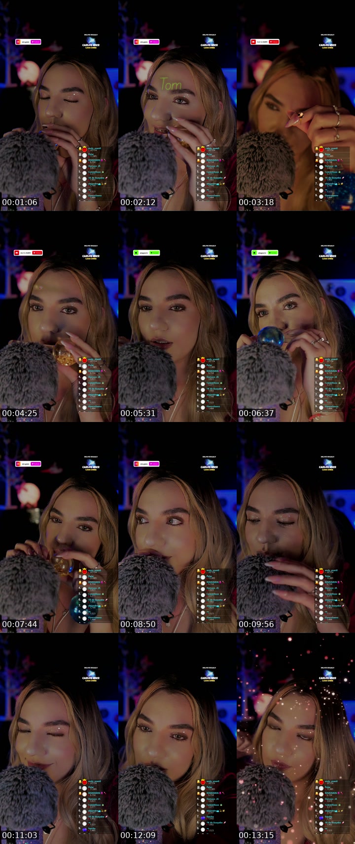 TikTok live: ASMR PARA TI by @alegasmr