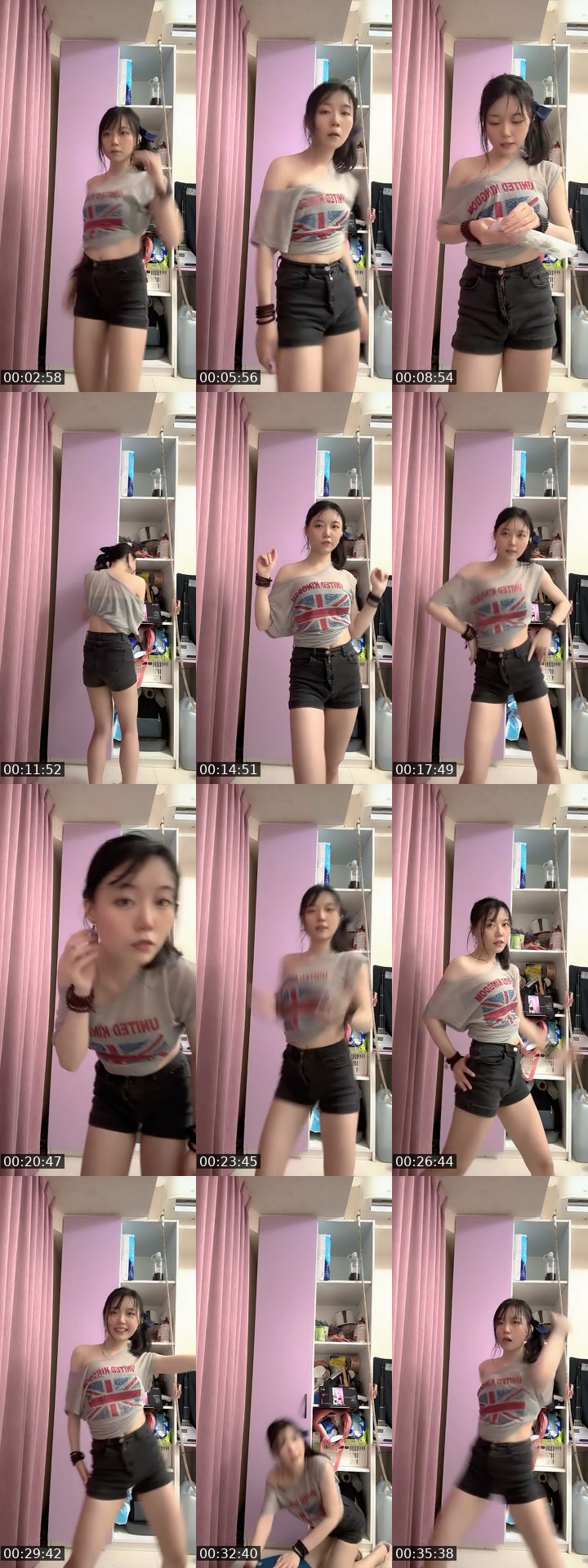 TikTok live: 練舞練到不是肢障為止 by @wen_031205