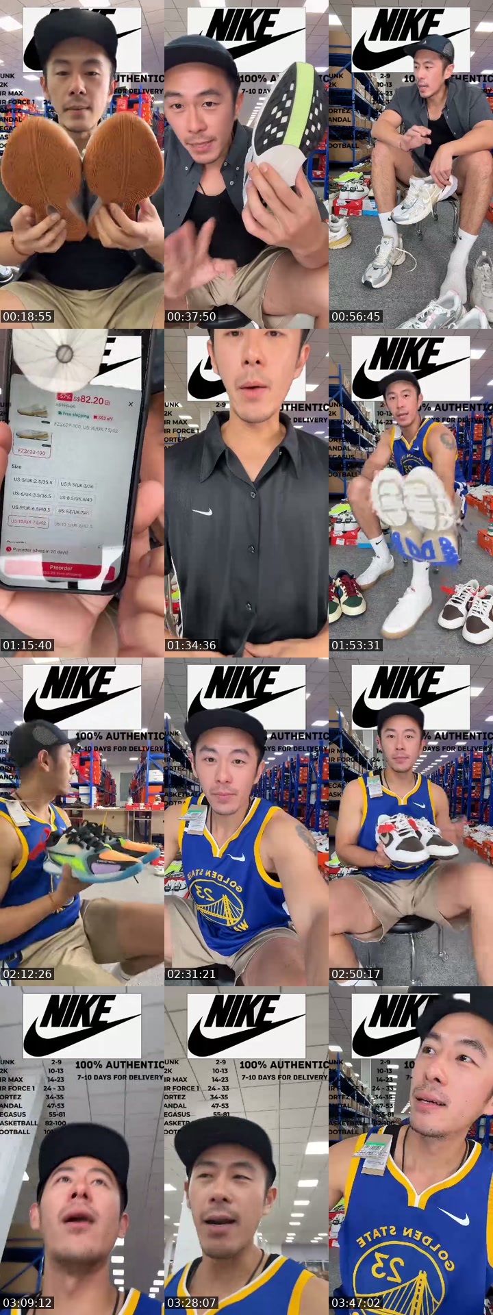 TikTok live: NIKE by @johnlone_88