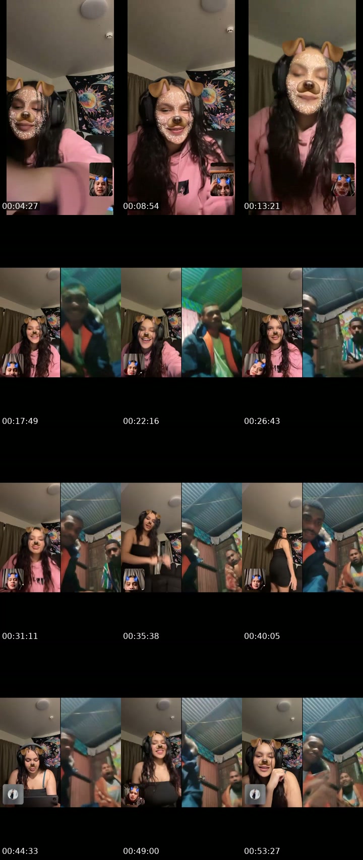 TikTok live: ❤️🌺 by @itsmazzzxo