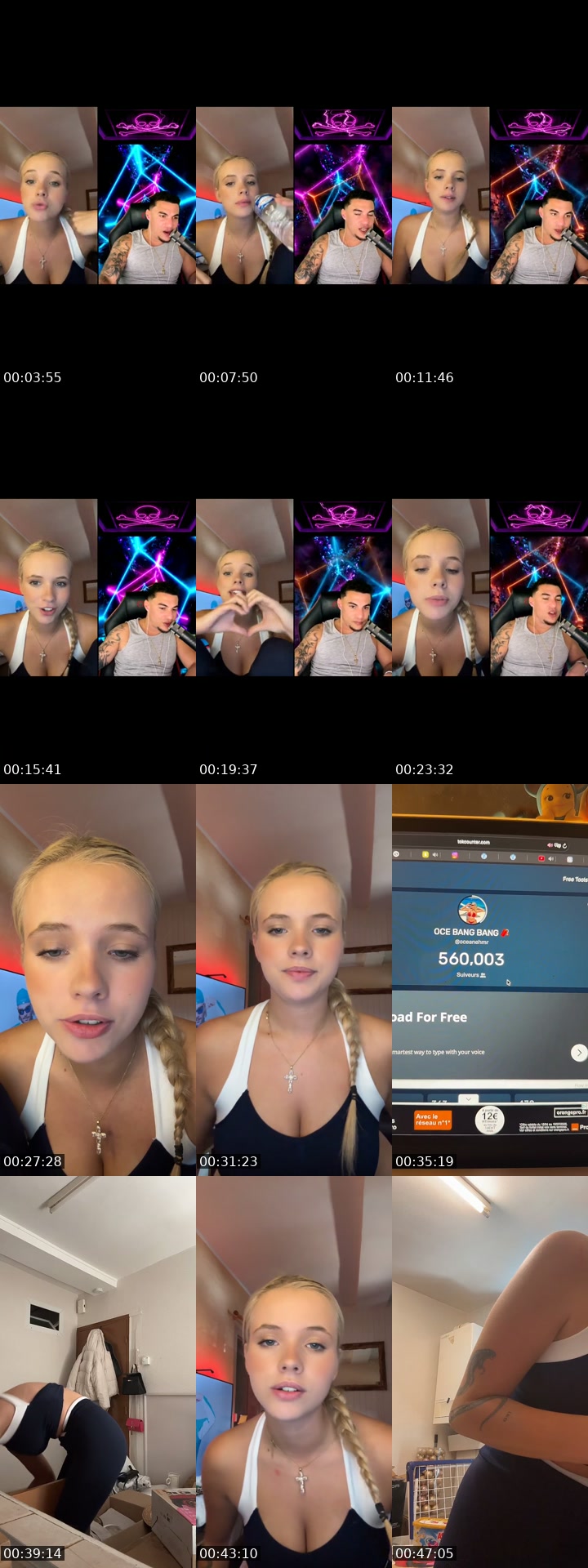 TikTok live: un ange ? 🥹 by @oceanehmr