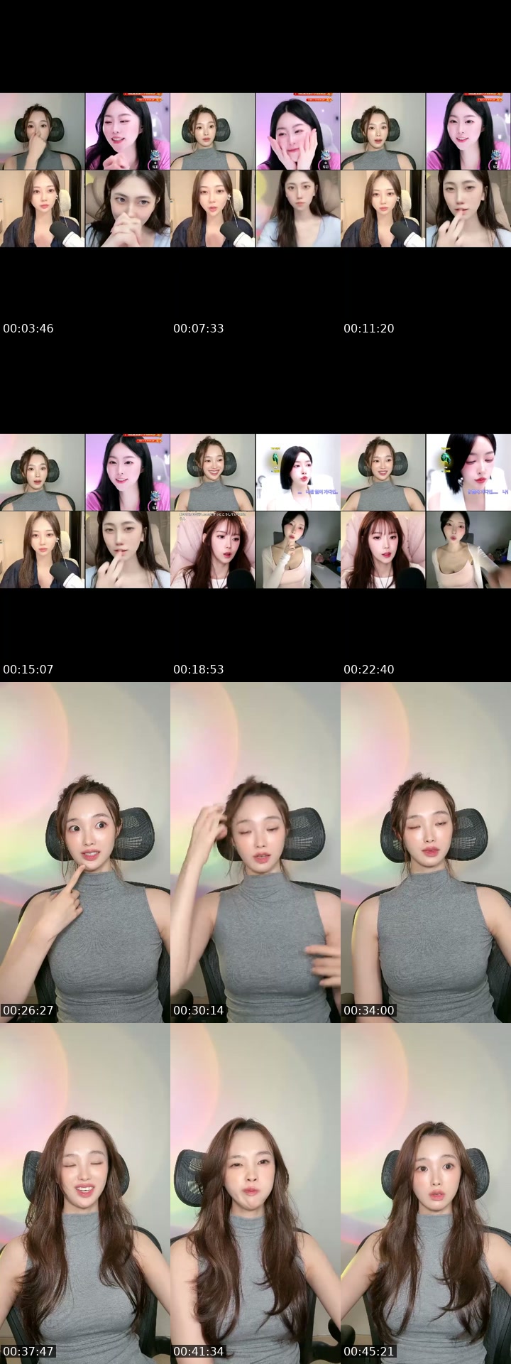 TikTok live: 죽지도 않고 돌아온 해림 by @kanghaerim_